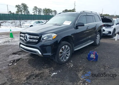2017 Mercedes-Benz Gls 450 4Matic z USA, uszkodzony, nr VIN 4JGDF6EEXHA878723